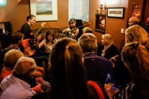 A photo of a concert
